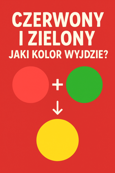 czerwony i zielony jaki kolor wyjdzie