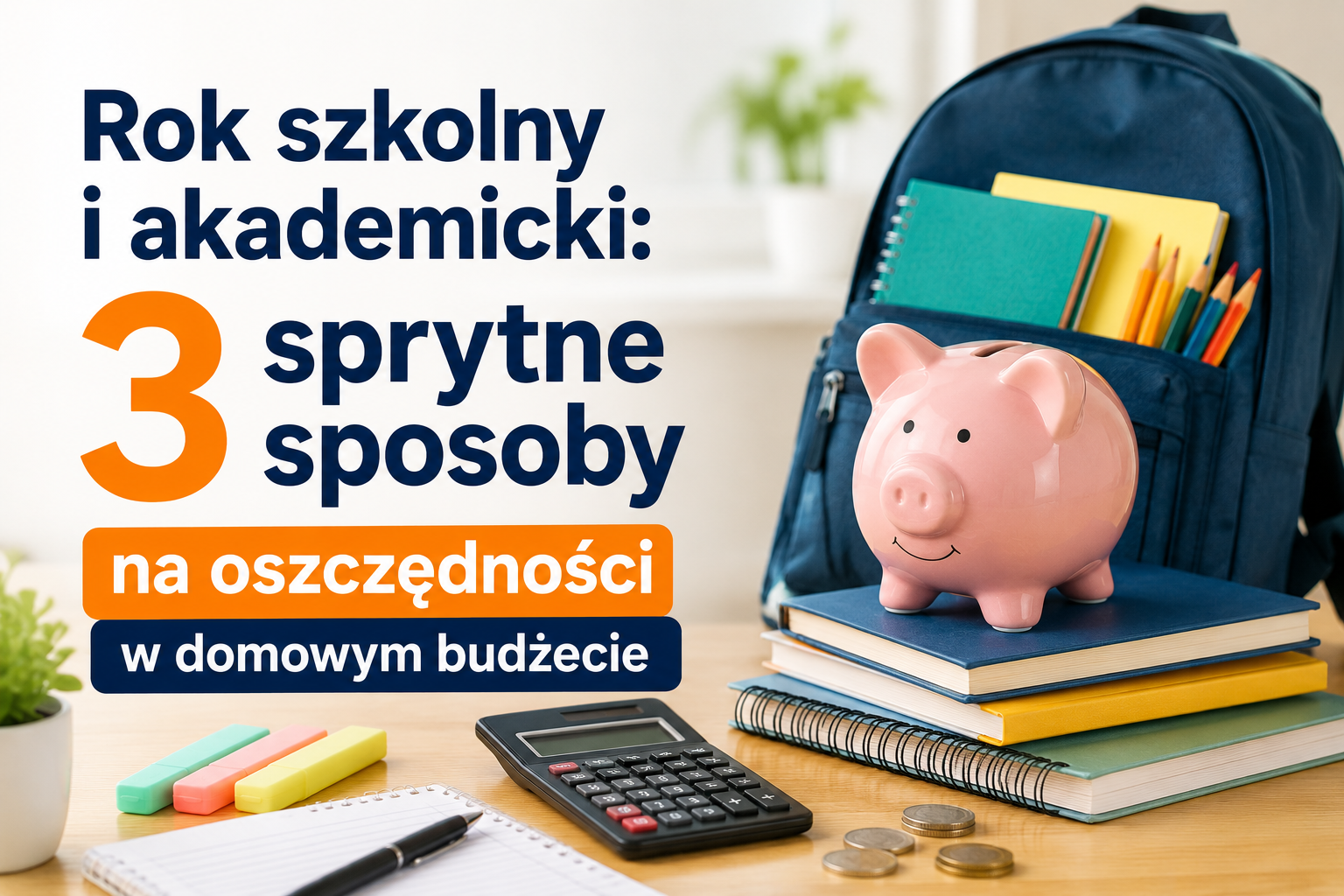 Planowanie domowego budżetu i oszczędności na wyprawce szkolnej